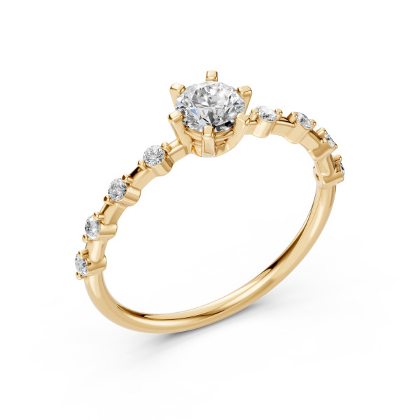 Cara пръстен с диаманти 0.50+0.16 ct GIA сертификат K101-10095Y