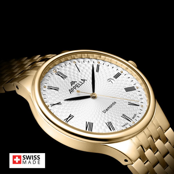 Appella L12002.1133DQ часовник от благородна стомана ClassicWatches.bg