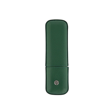 Калъф за 2 пишещи S.T.Dupont 2 RIGID PENCIL CASE, GREEN 7134