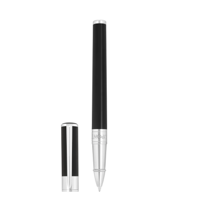 Ролер S.T.Dupont Initial Black and Chrome 272200