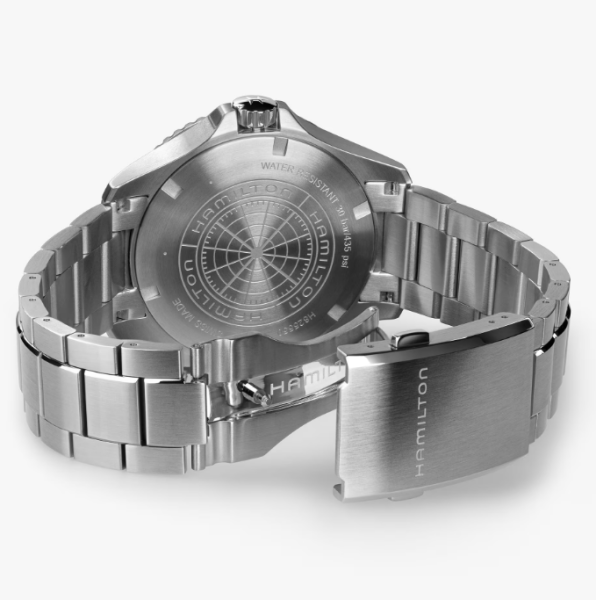 ЧАСОВНИК HAMILTON KHAKI NAVY SCUBA GMT`43 ММ H82555150 