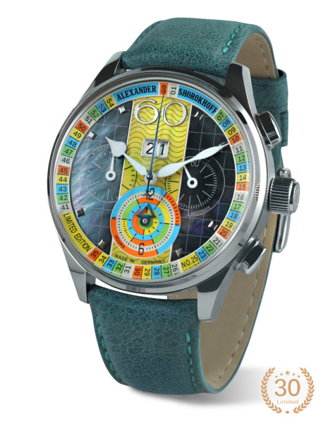 часовник alexander shorokhoff big date mop as.bd01-mop-b