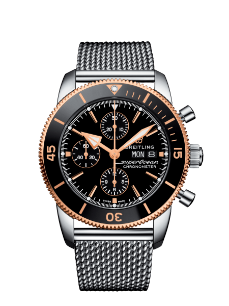 мъжки часовник автоматичен breitling-superocean-heritage-chronograph-44-u13313121b1a1-front-view-classicwatches