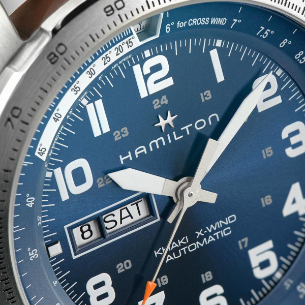 HAMILTON KHAKI X-WIND 45MM  H77765141