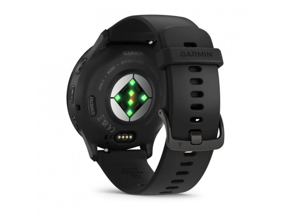 GARMIN Venu® 3 - Venu® 3 Slate безел с Black корпус и силиконова каишка