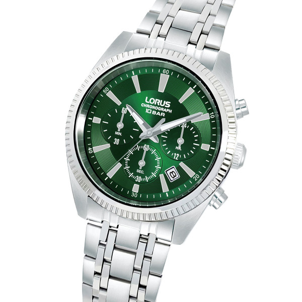 Lorus RT397KX9 часовник със зелен циферблат и хронограф – ClassicWatches.bg
