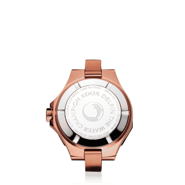 EDOX DELFIN DIVER LADY LADIES WATCH 53020 37RC VR