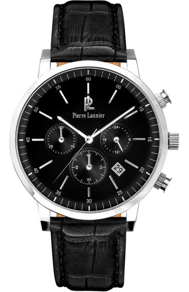 PIERRE LANNIER WEEK-END VINTAGE 42MM MEN'S WATCH  213C133