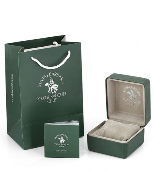 SANTA BARBARA POLO & RACQUET CLUB UNIQUE 34MM LADY`S WATCH SB.6.1119.2