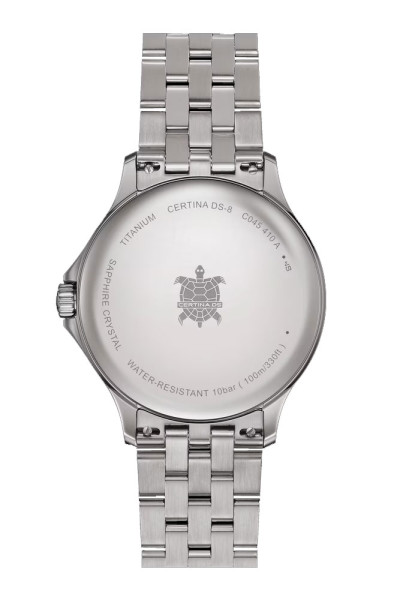 CERTINA DS-8 Gent 40mm – син циферблат с индекси и дата – classicwatches.bg