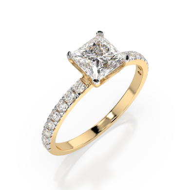 CARA DIAMANTI Златeн пръстен с диаманти K101-10110Y