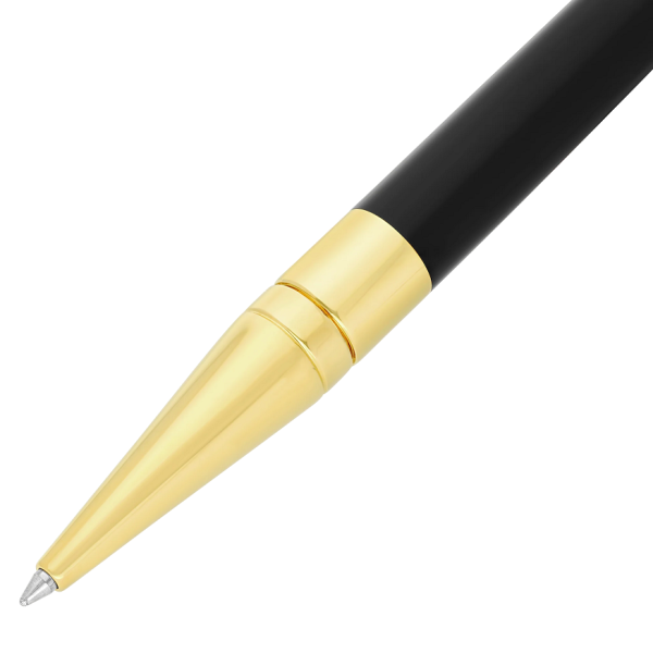 Химикалка S.T.Dupont Initial Black And Golden 275202