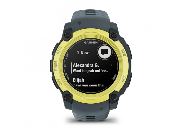ЧАСОВНИК GARMIN INSTINCT E 40MM ELECTRIC LIME С TWILIGHT КАИШКА 010-02932-01