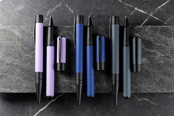 РОЛЕР S.T.DUPONT D-INITIAL GRAPHITE AND MATT BLACK 262003
