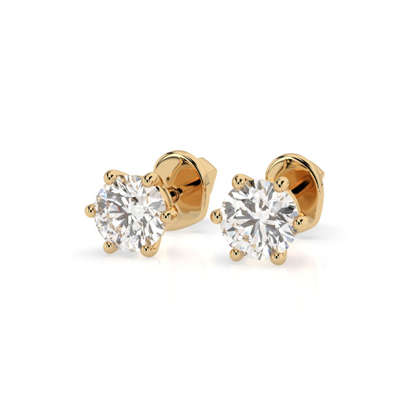 Cara обеци с GIA сертифицирани диаманти K102-10027Y