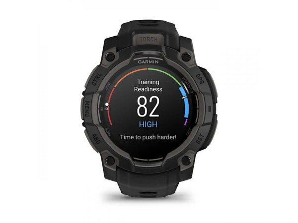 GARMIN INSTINCT 3 AMOLED 45ММ BLACK С BLACK КАИШКА 010-02936-00