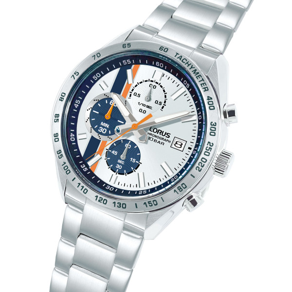 Lorus RM399JX9 мъжки спортен хронограф със стоманена верижка – ClassicWatches.bg