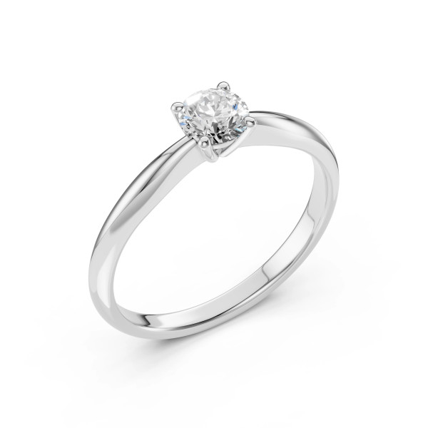 Cara пръстен с диамант 0.40 ct GIA сертификат – ЗЛАТНО БИЖУ 14К K101-10021W(4.7)/14K