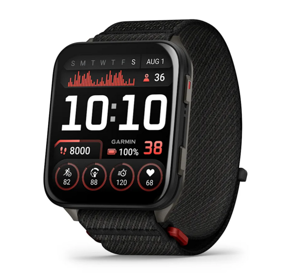 GARMIN Venu X1 Black – титаниев капак и AMOLED дисплей – classicwatches.bg