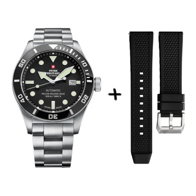 Часовник Swiss Military By Chrono SMA34075.01SET BLACK