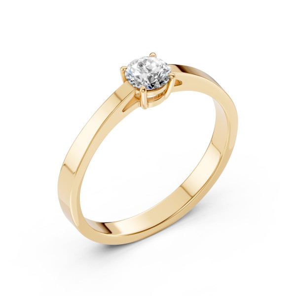 Cara пръстен с диамант 0.45 ct GIA сертификат K101-10012Y