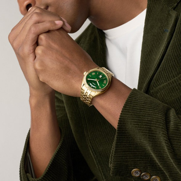часовник fossil fs6142 елегантен мъжки модел 42 мм корпус classicwatches.bg