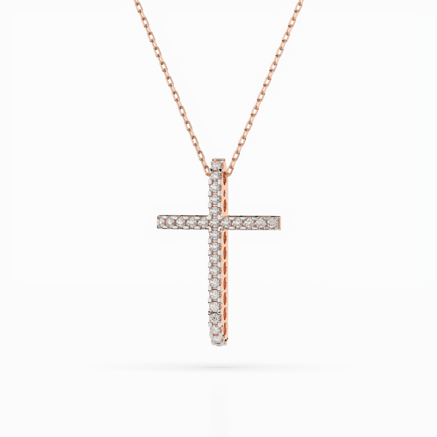 CARA DIAMANTI Златно колие с диаманти K104-10026R