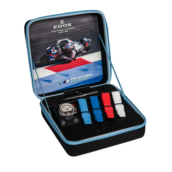 ЧАСОВНИК EDOX CHRONORALLY CHRONOGRAPH 45ММ LIMITED EDITION 38003 TINR CANBR 