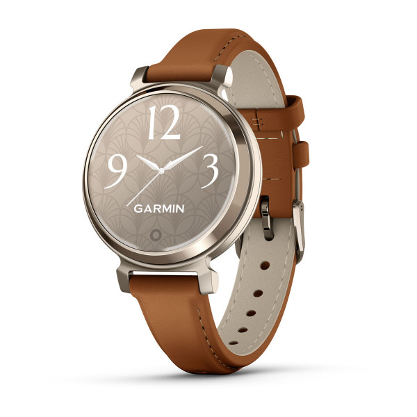 Garmin Lily 2 Classic Cream Gold с Tan кожена каишка 010-02839-72