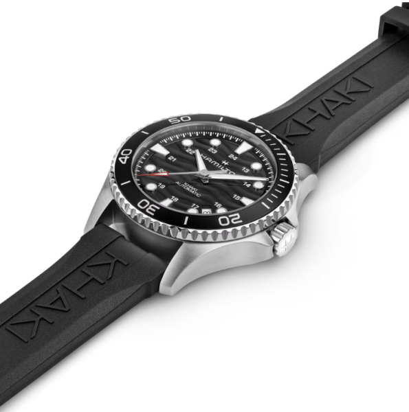 hamilton scuba automatic wave textured dial classicwatches.bg