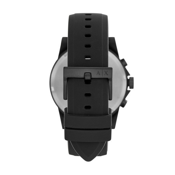 Armani Exchange AX1343 мъжки часовник с черна силиконова каишка