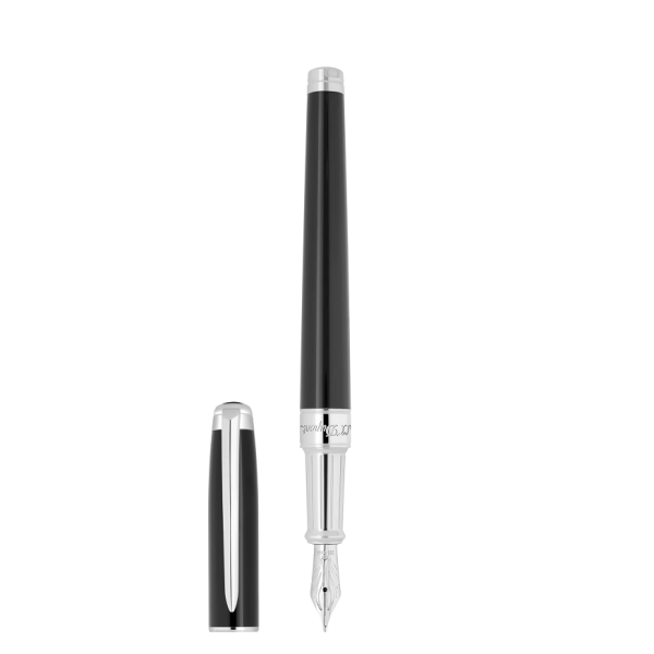Писалка S.T.DUPONT Line D Eternity Medium Black And Palladium 420220M