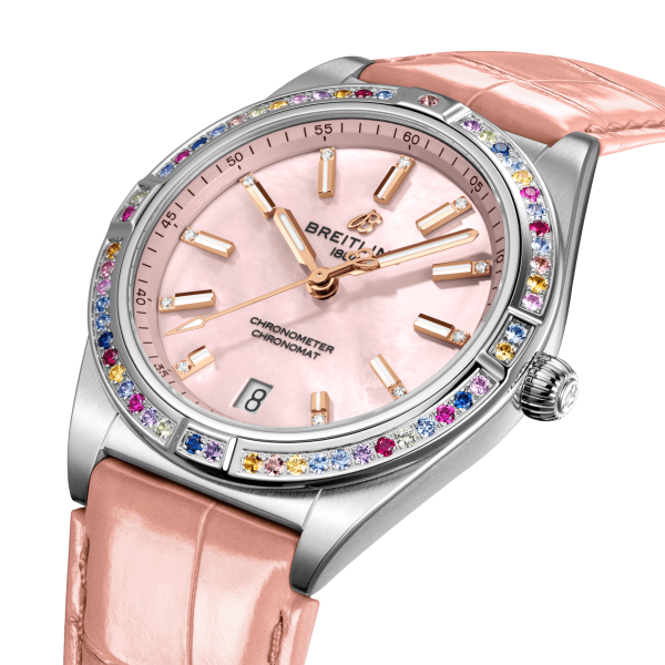 дамски часовник автоматичен breitling-chronomat-south-sea-g10380bb1k1p1-dial-detail-classicwatches  