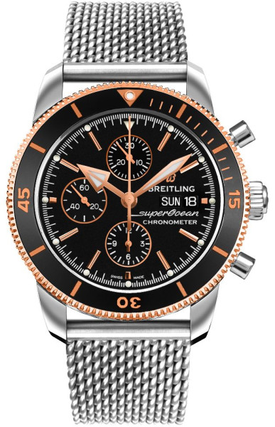 мъжки часовник автоматичен breitling-superocean-heritage-chronograph-44-u13313121b1a1-front-view-classicwatches  