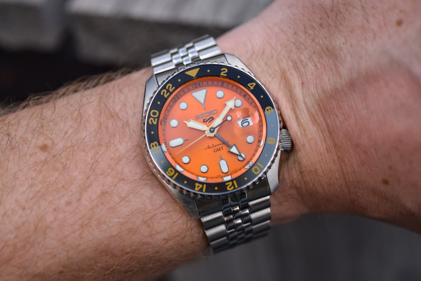 SEIKO 5 SPORT GMT 42.5MM MEN'S WATCH SSK005K1
