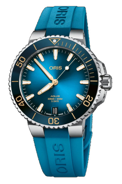 ЧАСОВНИК ORIS AQUIS DATE CALIBRE 400 41.5MM  400 7769 4125-07 4 22 75FC