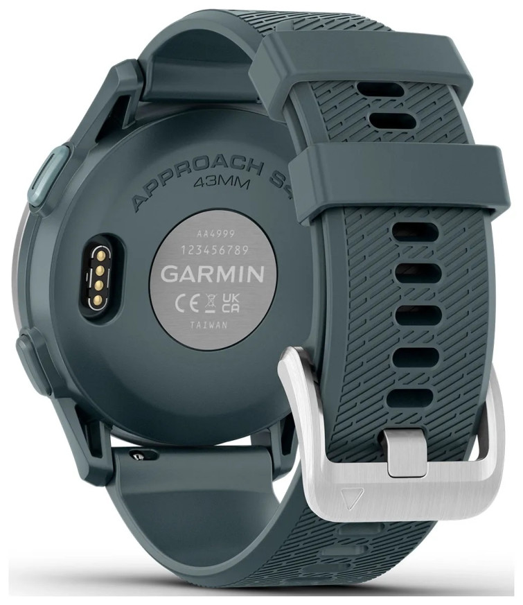 GARMIN APPROACH S44 -  Silver Aluminium безел с Twilight силиконова каишка