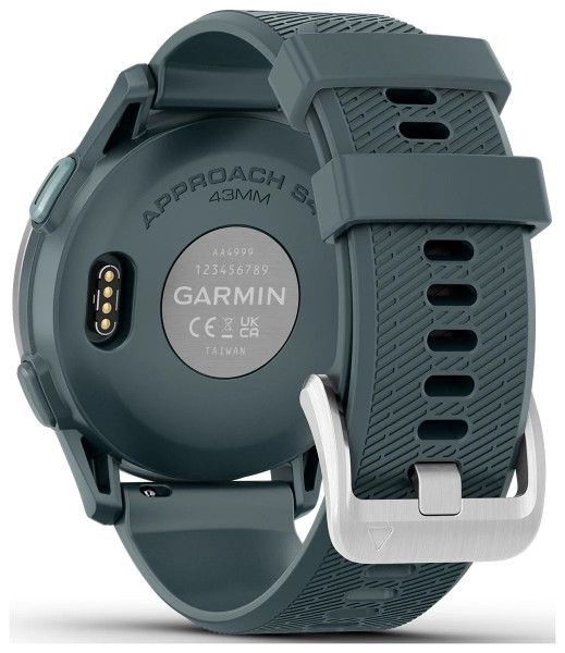 GARMIN APPROACH S44 -  Silver Aluminium безел с Twilight силиконова каишка