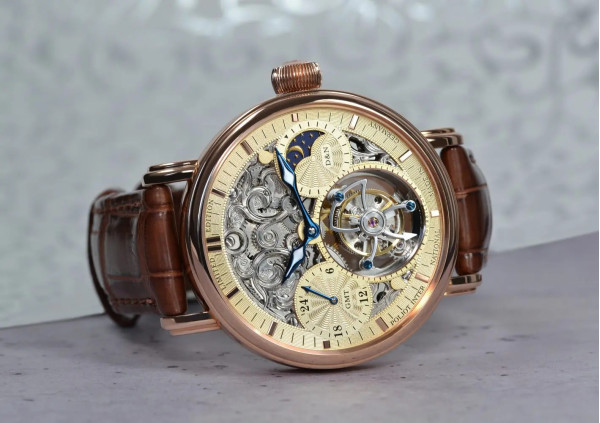 POLJOT INTERNATIONAL TOURBILLON SKELETON 43MM LIMITED EDITION 250PIECE 3360.T555RG-CH