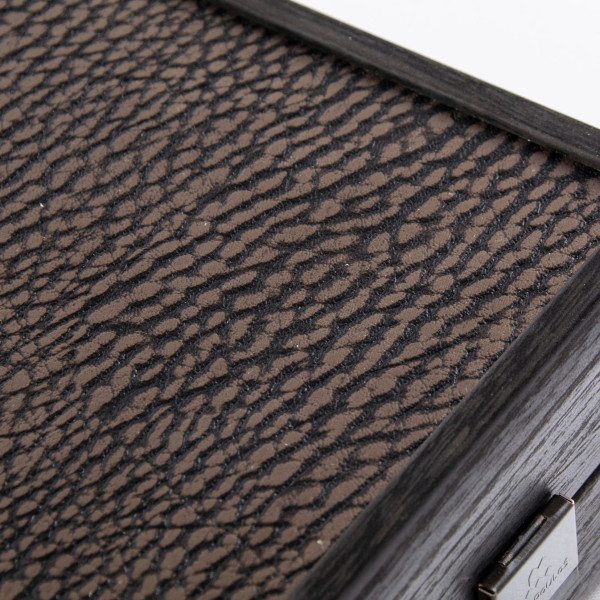 Manopoulos Leatherette Mocha Brown табла за игра, 60 x 48 см, еко кожа