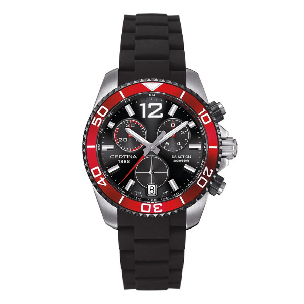 CERTINA DS ACTION CHRONOGRAPH  QUARTZ 42,5MM MEN'S WATCH C013.417.27.057.00