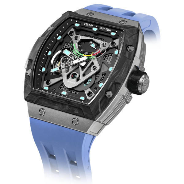 TSAR BOMBA Neutron Limited Edition Automatic Blue TB8216TF-03
