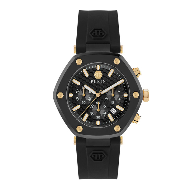 PHILIPP PLEIN THE HEXAGON CHRONO 42MM MEN'S WATCH PWZBA0223