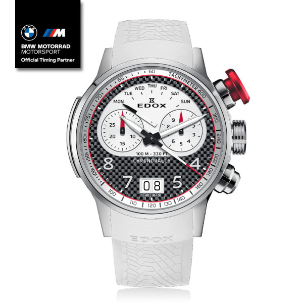 ЧАСОВНИК EDOX CHRONORALLY CHRONOGRAPH 45ММ LIMITED EDITION 38003 TINR CANBR 