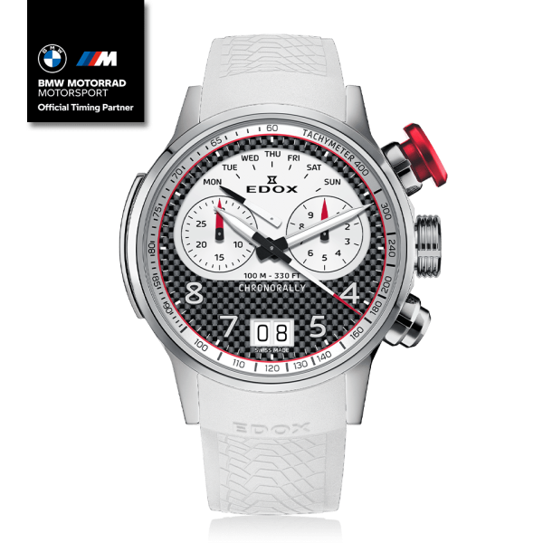 ЧАСОВНИК EDOX CHRONORALLY CHRONOGRAPH 45ММ LIMITED EDITION 38003 TINR CANBR 