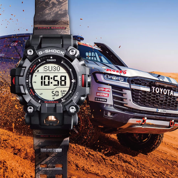 CASIO G-SHOCK MUDMAN TEAM LAND CRUISER  LIMITED EDITION GW-9500TLC-1ER