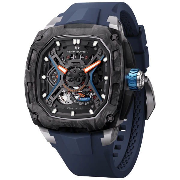 TSAR BOMBA Dark Matter 5 Automatic Blue TB8605-02