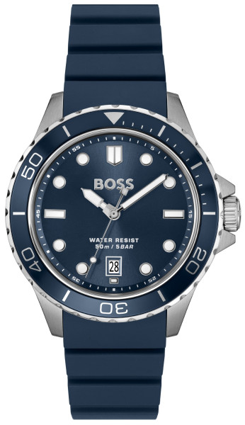 HUGO BOSS 1514292 мъжки спортен часовник със син безел – classicwatches.bg