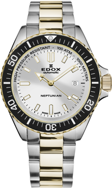 EDOX NEPTUNIAN AUTOMATIC 44MM MEN'S WATCH  80120 357JM AID