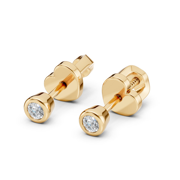 Cara Diamanti обеци с диаманти K102-10010Y